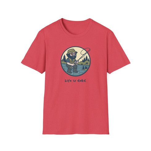 Grateful Dead - Fly Fishin' Jerry - Life is dead. Grateful Dead TShirt - StealieShop